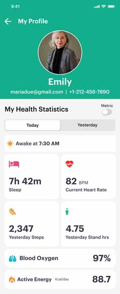 image of KinectedCare snapshot screenshot